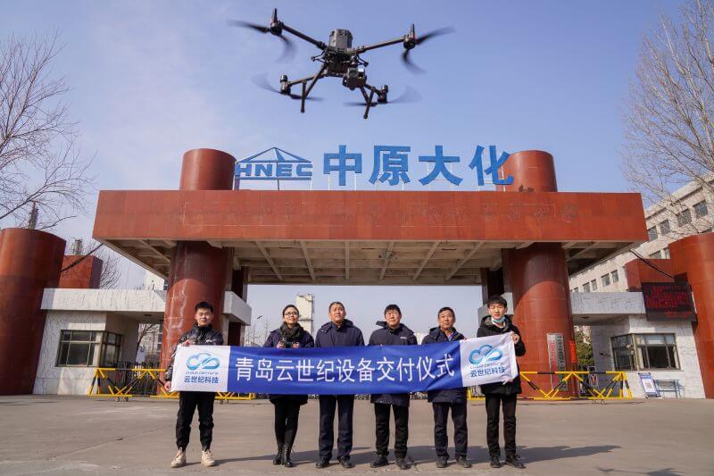 濮阳园区：无人机巡检新模式，助力化工安全出产保险