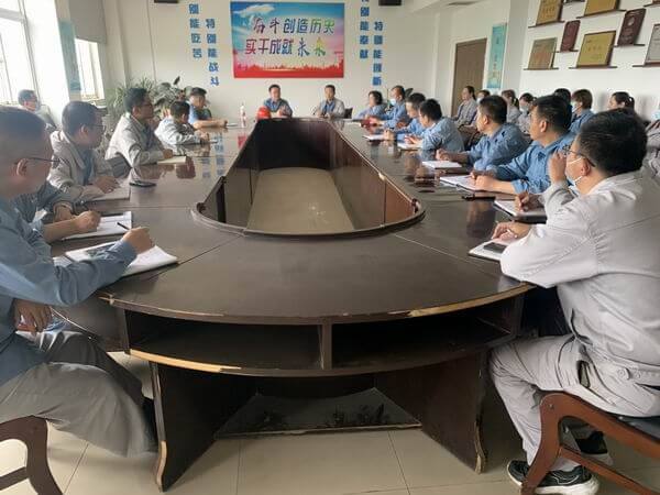 甲醇事业部召开“保生计，降本增效大会商”带头会
