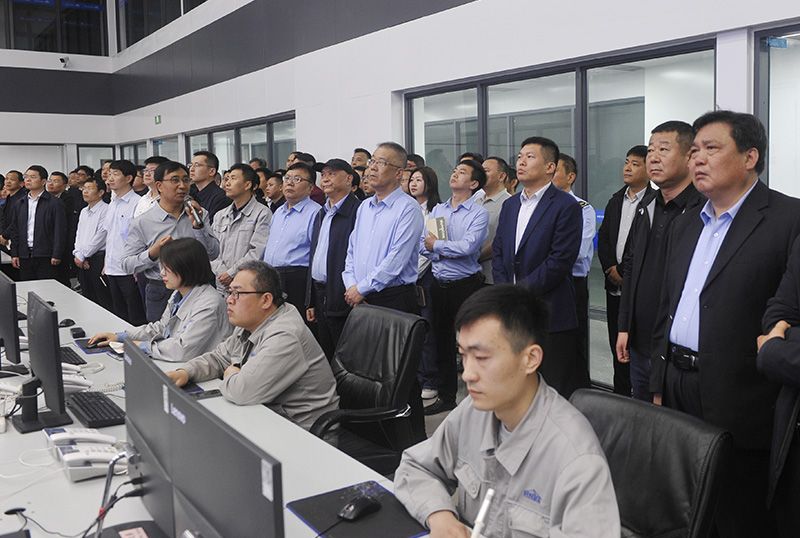 濮阳市应急治理局组织到CC国际发展安全尺度导则现场观摩